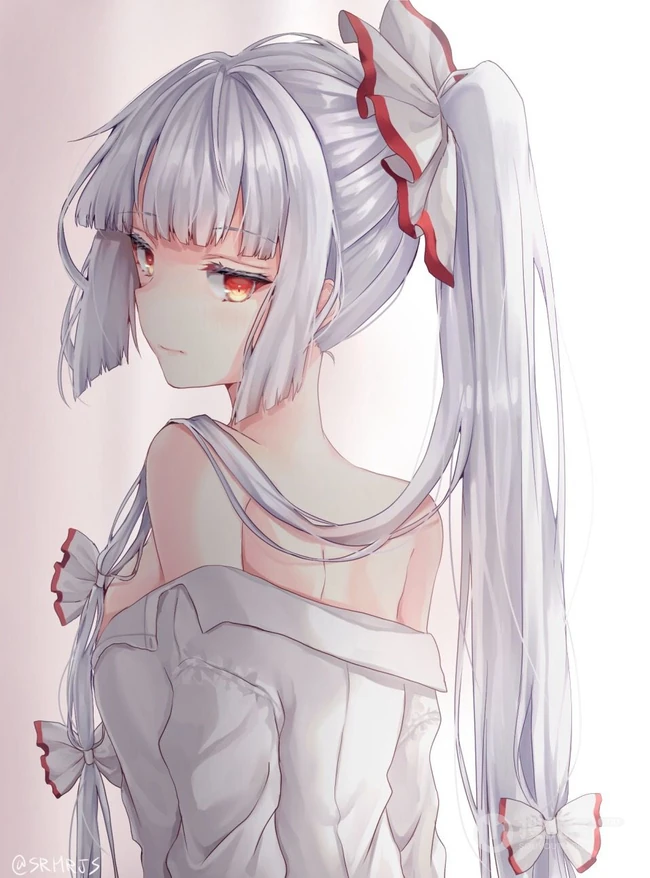 动画动漫《东方Project》人物藤原妹红高清插画图集欣赏