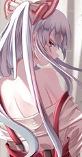 动画动漫《东方Project》人物藤原妹红高清插画图集欣赏