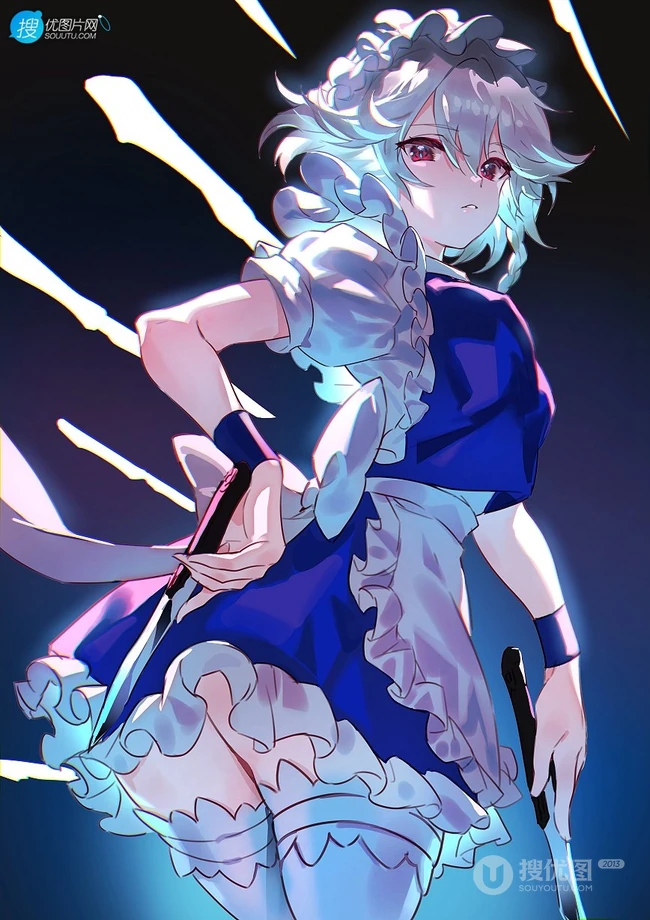 活力四射的动漫元气超短裙制服少女好看插画图片集欣赏