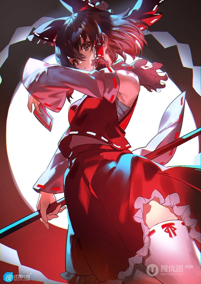 活力四射的动漫元气超短裙制服少女好看插画图片集欣赏