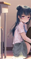 动漫《LoveLive!Sunshine!!》人物角色津岛善子高清插画图集欣赏