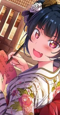 动漫《LoveLive!Sunshine!!》人物角色津岛善子高清插画图集欣赏