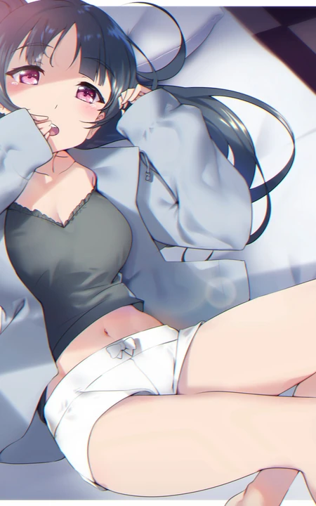 动漫《LoveLive!Sunshine!!》人物角色津岛善子高清插画图集欣赏