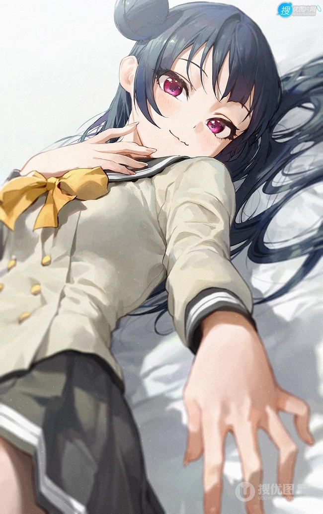 动漫《LoveLive!Sunshine!!》人物角色津岛善子高清插画图集欣赏