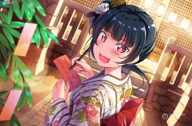 动漫《LoveLive!Sunshine!!》人物角色津岛善子高清插画图集欣赏