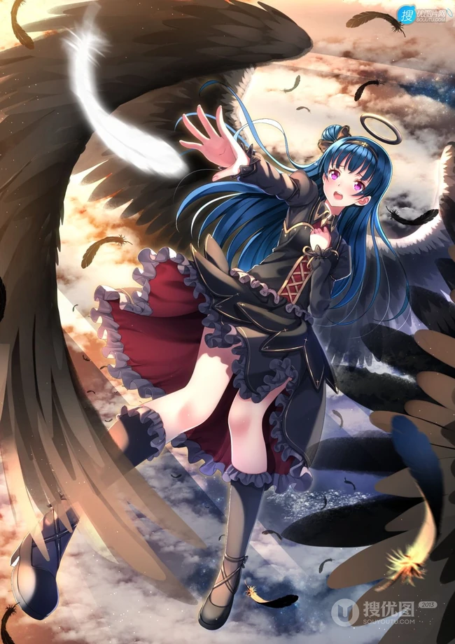 动漫《LoveLive!Sunshine!!》人物角色津岛善子高清插画图集欣赏