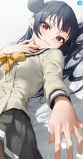 动漫《LoveLive!Sunshine!!》人物角色津岛善子高清插画图集欣赏