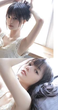 仙女气质满满的甜美可爱白裙少女居家慵懒午后时光写真图片