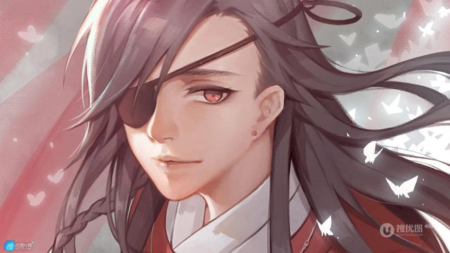 情深义重，为爱成绝的《天官赐福》男主角之一花城高清插画美图欣赏
