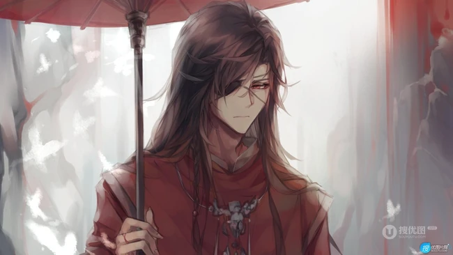 情深义重，为爱成绝的《天官赐福》男主角之一花城高清插画美图欣赏