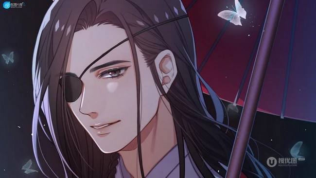 情深义重，为爱成绝的《天官赐福》男主角之一花城高清插画美图欣赏