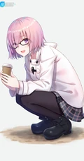 JK制服短裙动漫少女高清插画图片，日本画师日向あずり作品欣赏