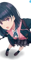 JK制服短裙动漫少女高清插画图片，日本画师日向あずり作品欣赏