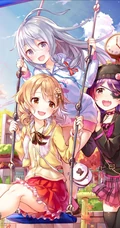 蘑菇系偶像，动漫《偶像大师 灰姑娘女孩》人物星辉子高清插画图集欣赏