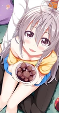 蘑菇系偶像，动漫《偶像大师 灰姑娘女孩》人物星辉子高清插画图集欣赏