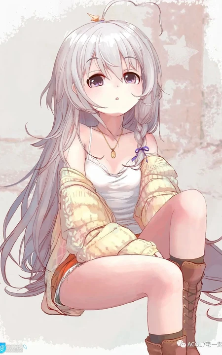 蘑菇系偶像，动漫《偶像大师 灰姑娘女孩》人物星辉子高清插画图集欣赏
