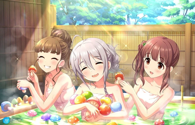 蘑菇系偶像，动漫《偶像大师 灰姑娘女孩》人物星辉子高清插画图集欣赏