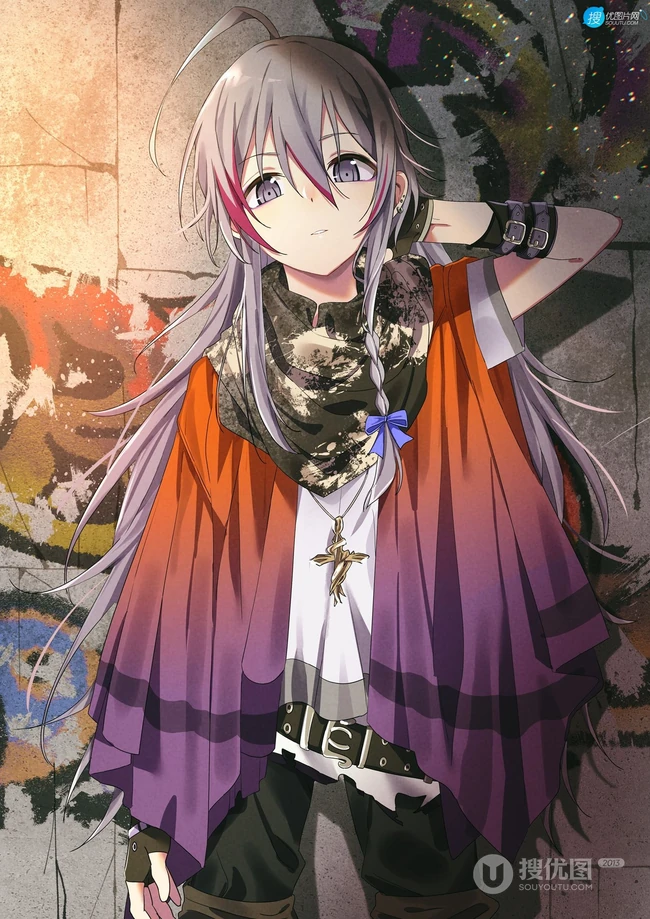 蘑菇系偶像，动漫《偶像大师 灰姑娘女孩》人物星辉子高清插画图集欣赏