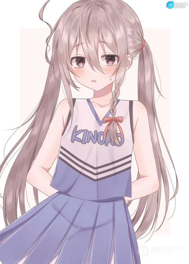 蘑菇系偶像，动漫《偶像大师 灰姑娘女孩》人物星辉子高清插画图集欣赏