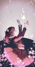 才能出众，沉默寡言，日本漫画《鬼灭之刃》栗花落香奈乎高清插画图片欣赏