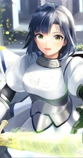 手机游戏《偶像大师 百万人演唱会！》可爱少女七尾百合子高清动漫插画合集