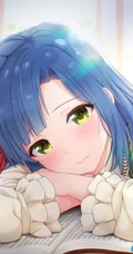 手机游戏《偶像大师 百万人演唱会！》可爱少女七尾百合子高清动漫插画合集