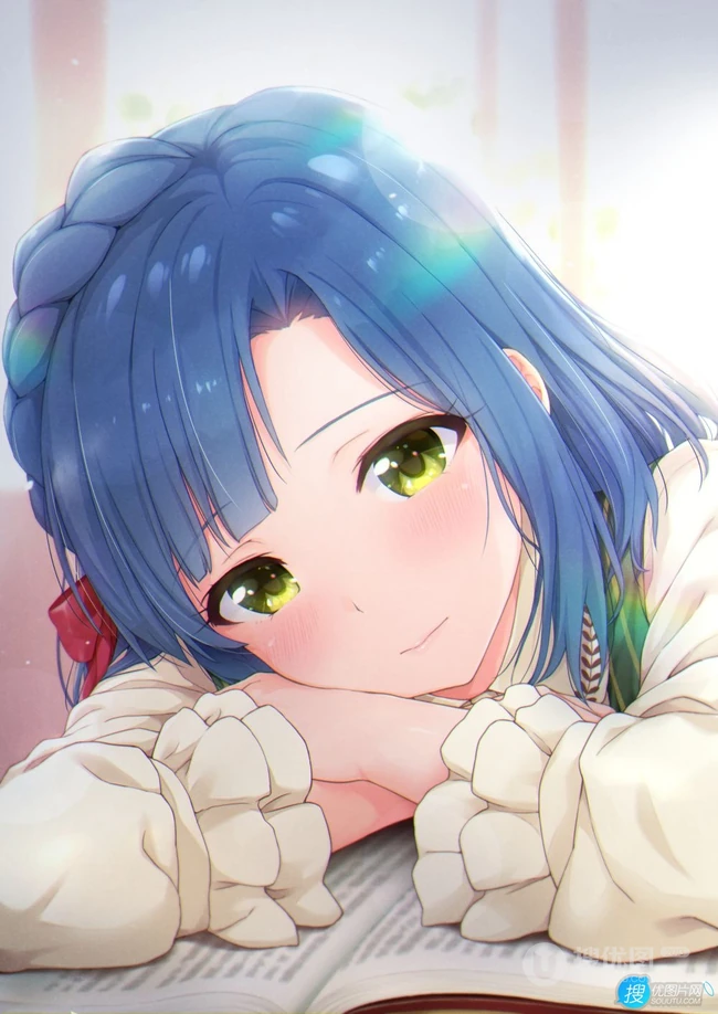 手机游戏《偶像大师 百万人演唱会！》可爱少女七尾百合子高清动漫插画合集