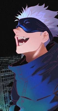 漫画《咒术回战》角色人物五条悟个性帅气插画壁纸图片