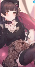 动漫《偶像大师 闪耀色彩》女生人物黛冬优子高清可爱气质插画图集欣赏