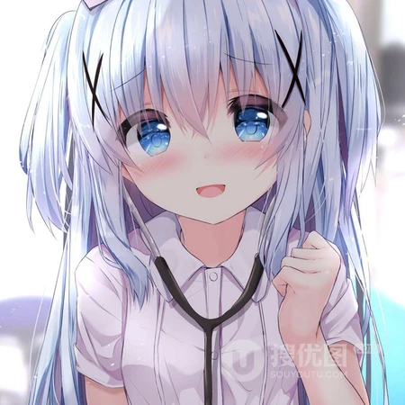漫画《请问您今天要来点兔子吗？》可爱少女少女香风智乃高清头像图片