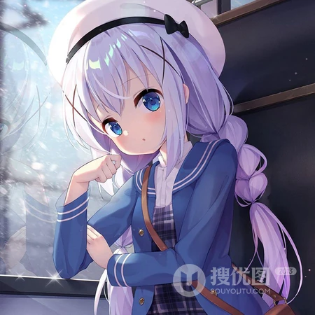 漫画《请问您今天要来点兔子吗？》可爱少女少女香风智乃高清头像图片