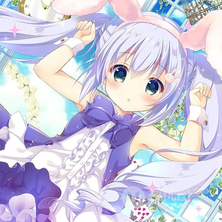 漫画《请问您今天要来点兔子吗？》可爱少女少女香风智乃高清头像图片