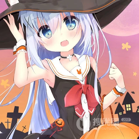 漫画《请问您今天要来点兔子吗？》可爱少女少女香风智乃高清头像图片