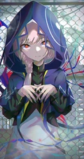 就这样抬着头看你，可爱动人抬眼看的动漫少女高清插画图片欣赏
