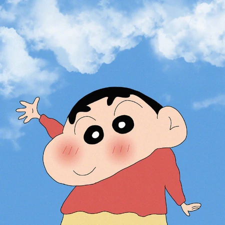 蜡笔小新及他的家庭成员一家人单独可爱卡通插画头像图片