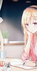 又纯又欲的青春少女插画，轻小说《义妹生活》少女插画图集欣赏