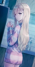 又纯又欲的青春少女插画，轻小说《义妹生活》少女插画图集欣赏