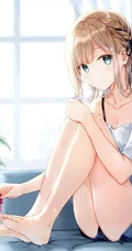 又纯又欲的青春少女插画，轻小说《义妹生活》少女插画图集欣赏