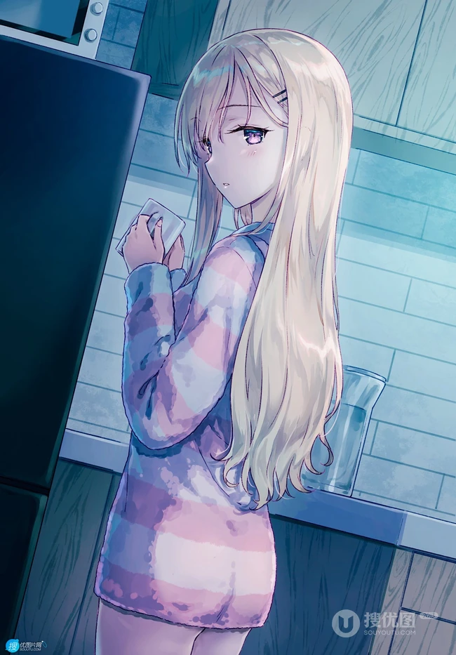 又纯又欲的青春少女插画，轻小说《义妹生活》少女插画图集欣赏