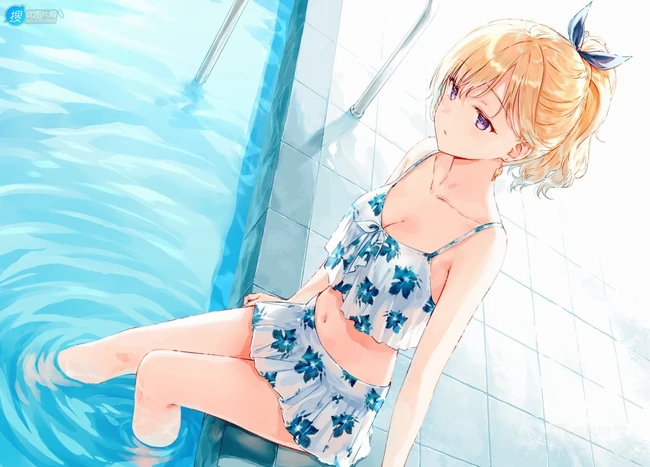 又纯又欲的青春少女插画，轻小说《义妹生活》少女插画图集欣赏