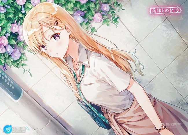 又纯又欲的青春少女插画，轻小说《义妹生活》少女插画图集欣赏