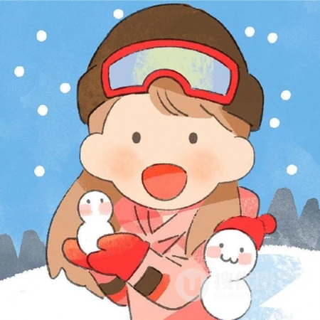 天真无邪，萌萌哒可爱卡通小男孩，小女孩夏日出游高清手绘Qq头像图片