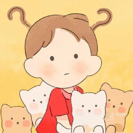 天真无邪，萌萌哒可爱卡通小男孩，小女孩夏日出游高清手绘Qq头像图片