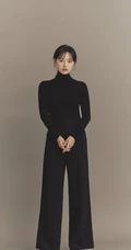 韩国女演员金智媛化身精致女人最新优雅气质穿搭写真图片