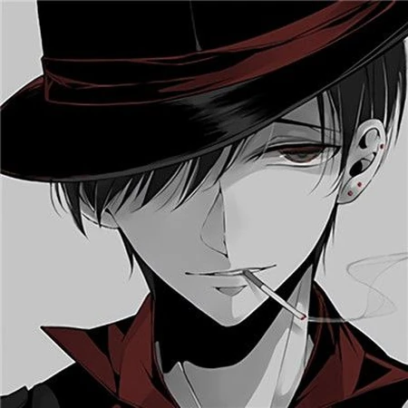 与众不同，独一无二的帅气，霸气，超拽，有个性，暗黑系动漫男生头像图片