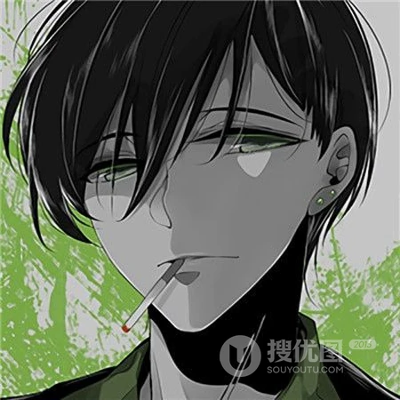 与众不同，独一无二的帅气，霸气，超拽，有个性，暗黑系动漫男生头像图片