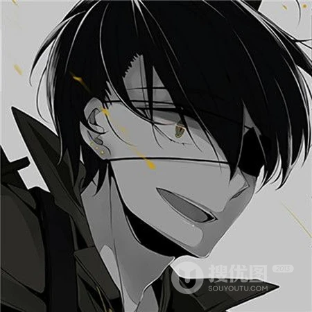 与众不同，独一无二的帅气，霸气，超拽，有个性，暗黑系动漫男生头像图片