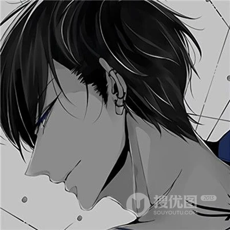 与众不同，独一无二的帅气，霸气，超拽，有个性，暗黑系动漫男生头像图片