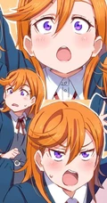 圆圆脸蛋真可爱！动画《LoveLive!SuperStar!!》精选少女少女高清插画图片