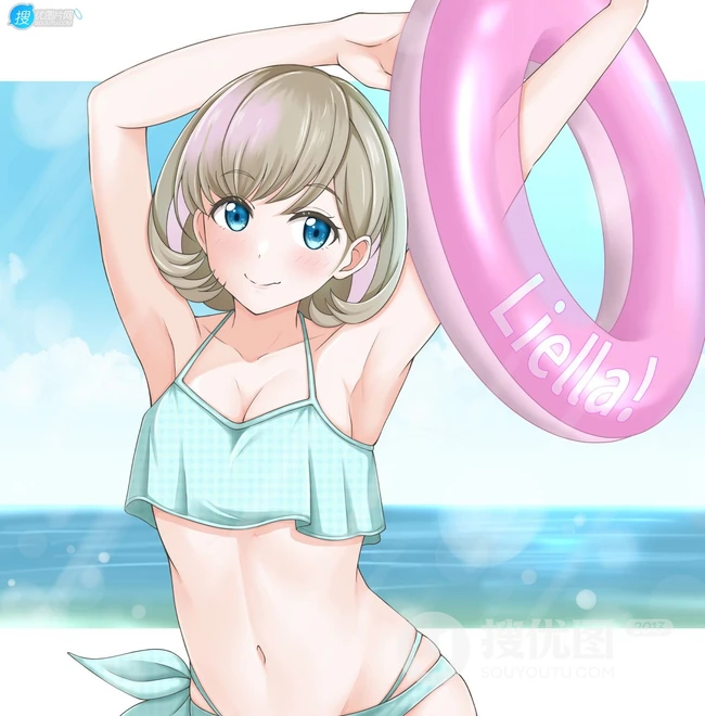 圆圆脸蛋真可爱！动画《LoveLive!SuperStar!!》精选少女少女高清插画图片